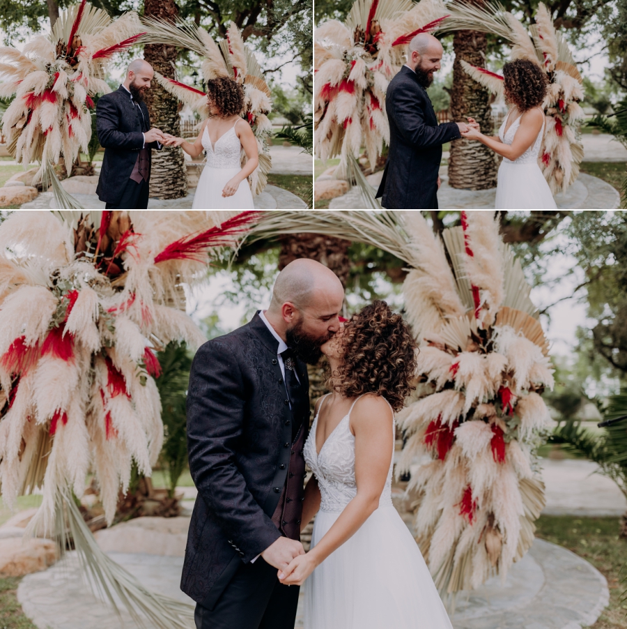 Boda civil en Murcia Boda en los lagos de Maria Murcia