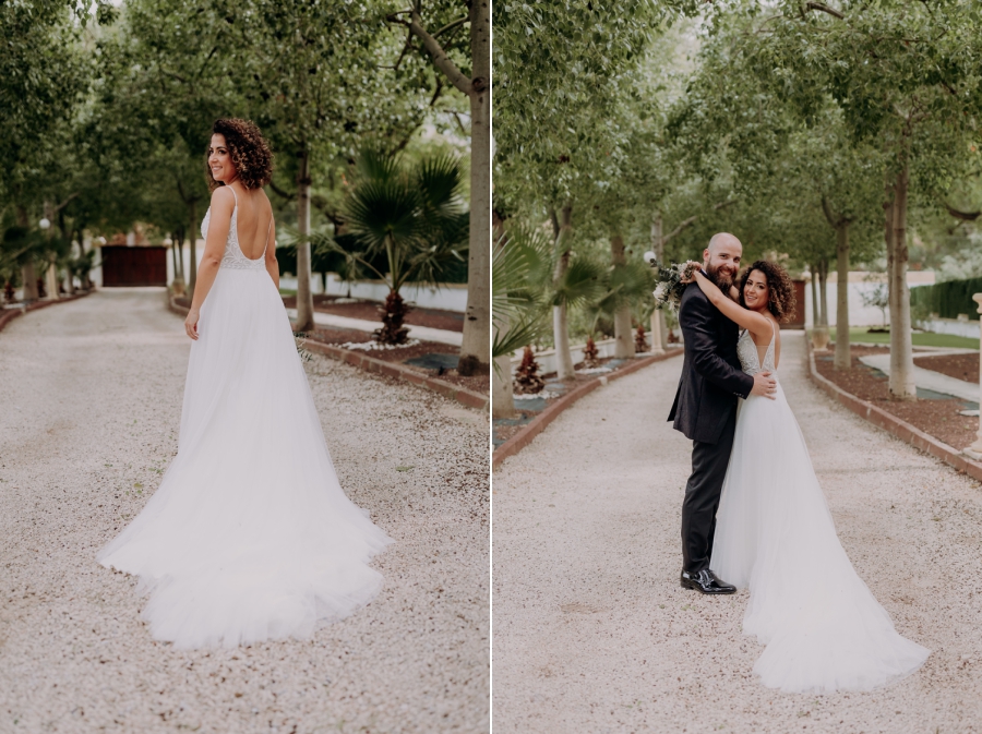 Boda civil en Murcia Boda en los lagos de Maria Murcia