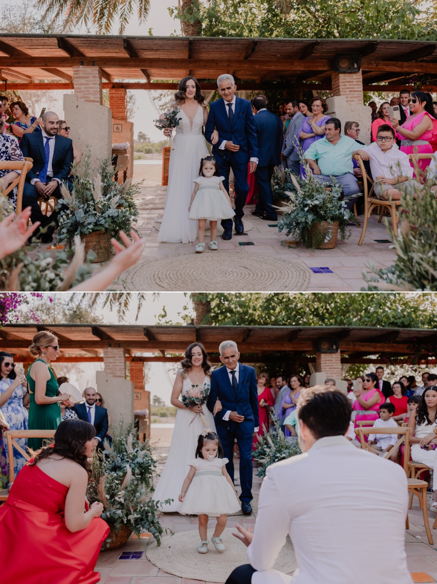 Fotografia de boda en Murcia Boda en una casa rural