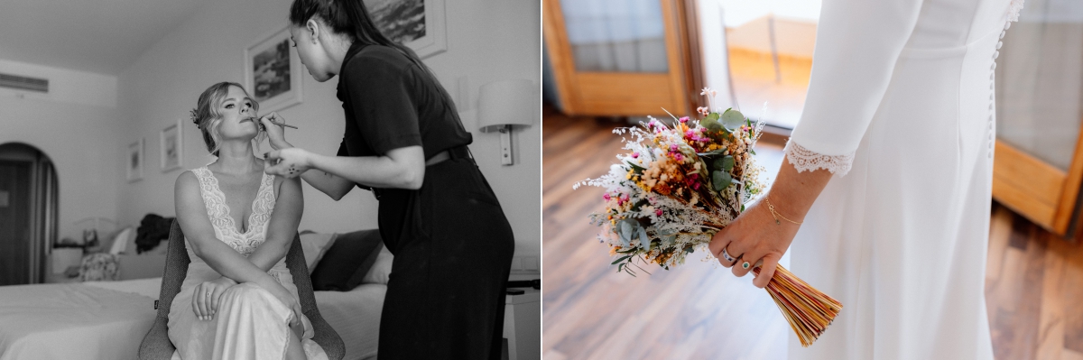 Fotografia de boda en La Manga Boda en el Parador del Mar Menor