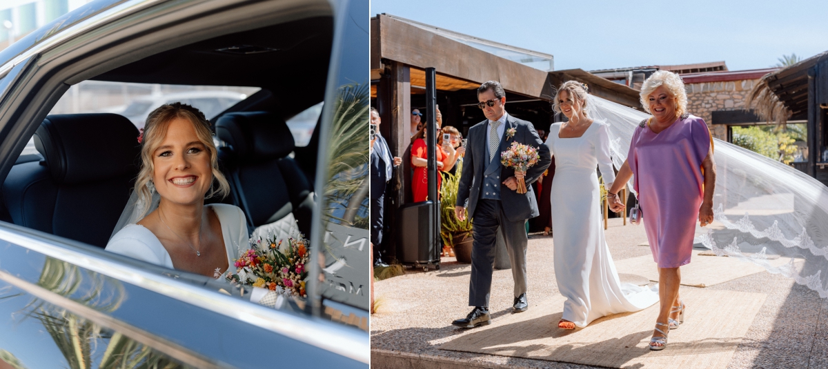 Fotografia de boda en La Manga Boda en el Parador del Mar Menor