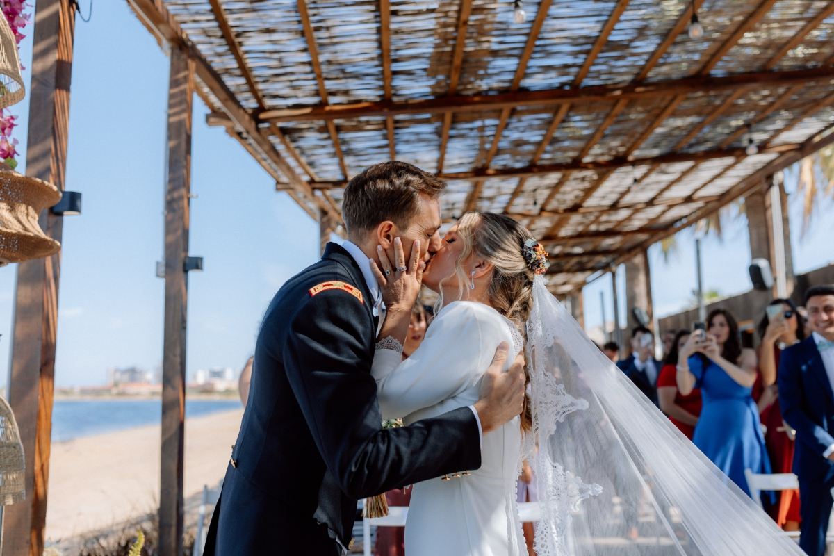 Fotografia de boda en La Manga Boda en el Parador del Mar Menor