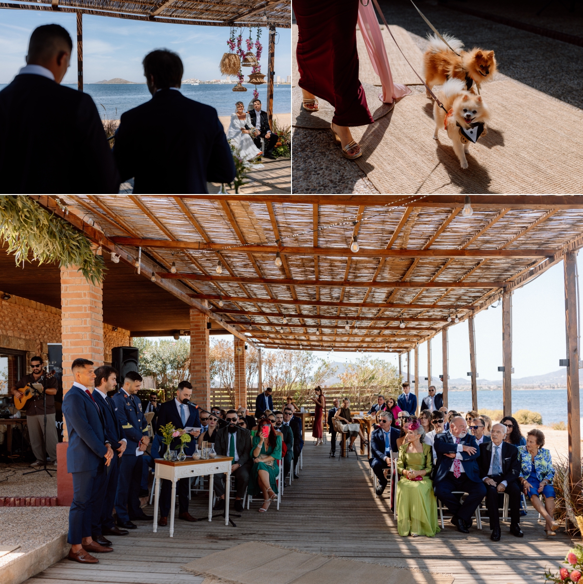 Fotografia de boda en La Manga Boda en el Parador del Mar Menor