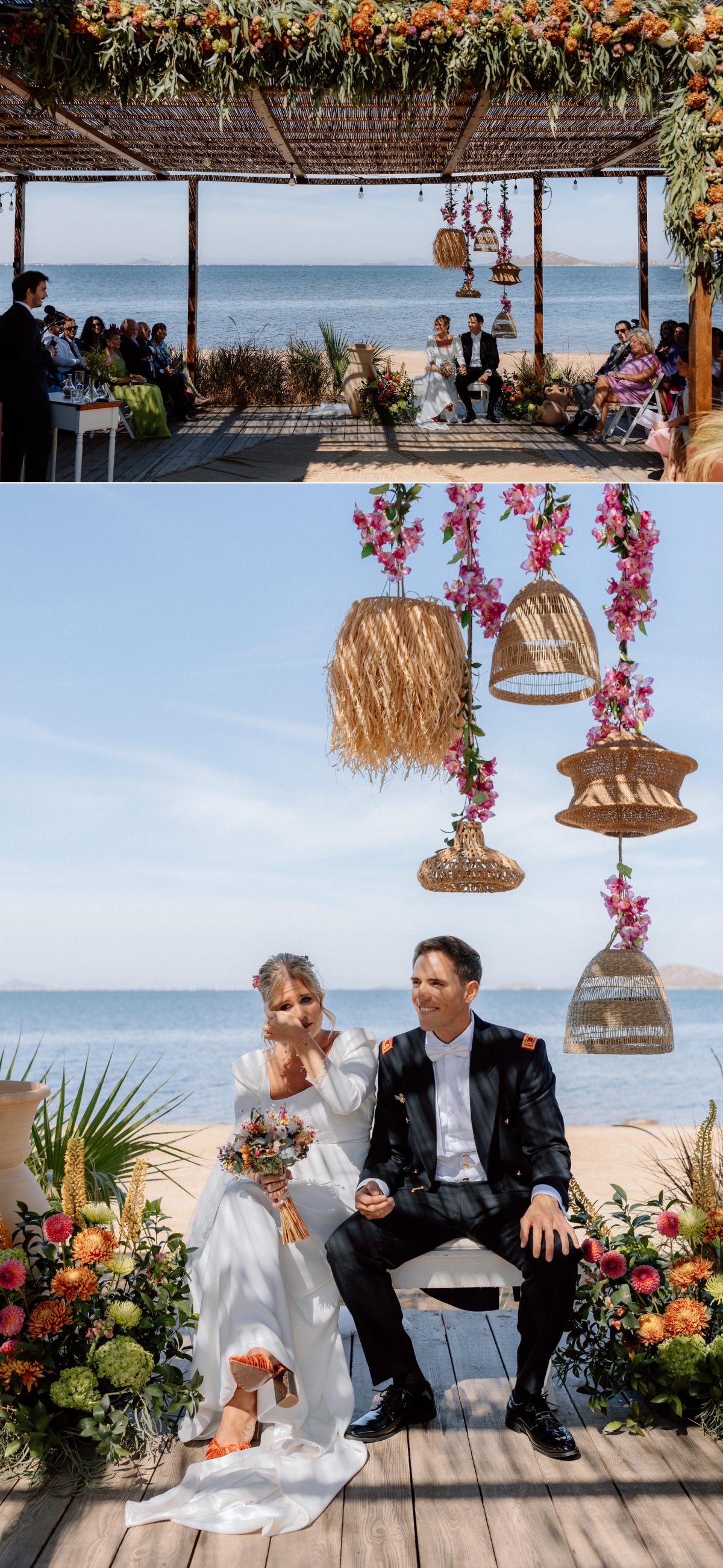 Fotografia de boda en La Manga Boda en el Parador del Mar Menor