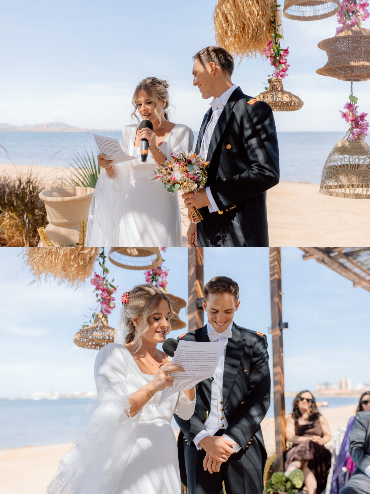 Fotografia de boda en La Manga Boda en el Parador del Mar Menor