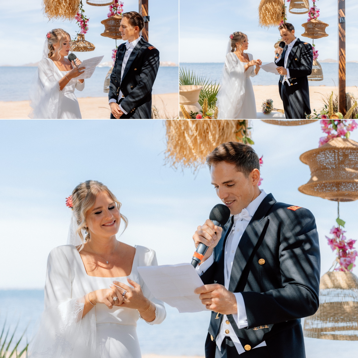 Fotografia de boda en La Manga Boda en el Parador del Mar Menor