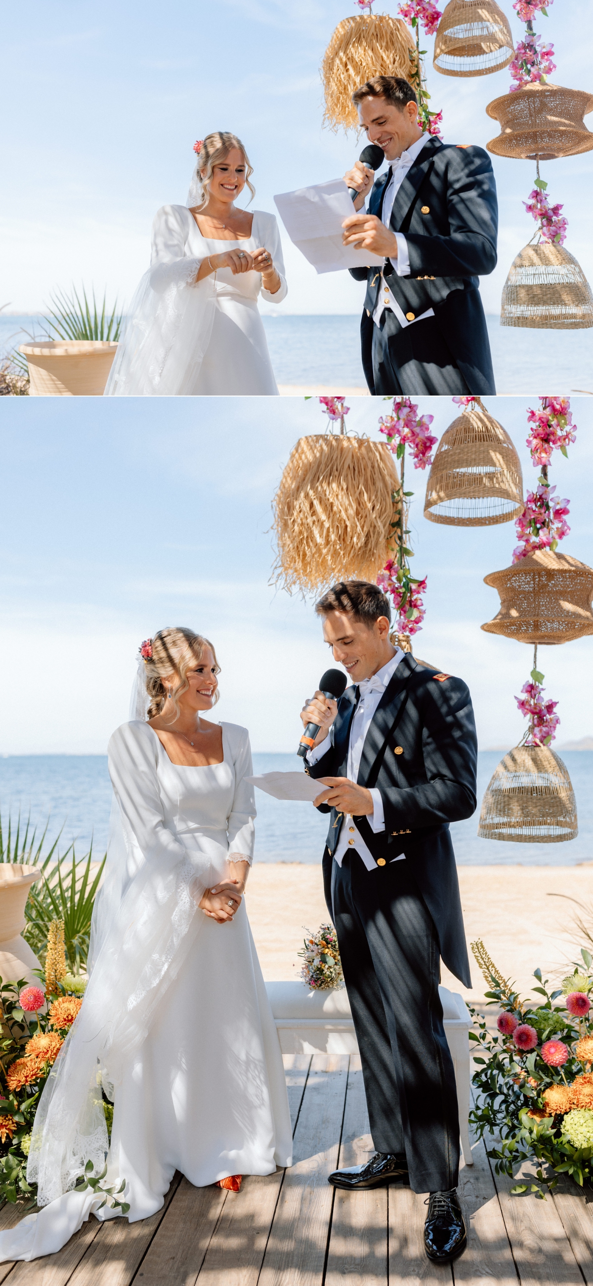 Fotografia de boda en La Manga Boda en el Parador del Mar Menor